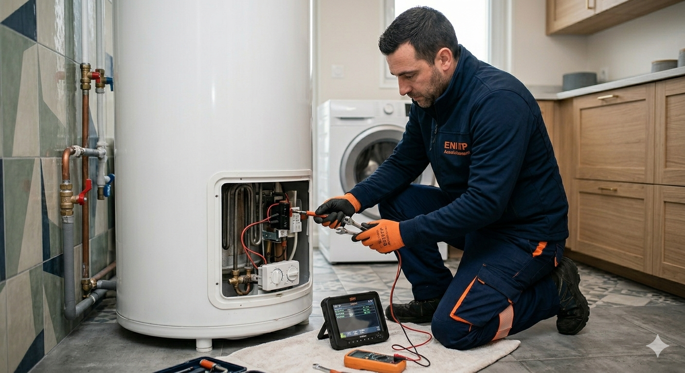 Dépannage chauffe eau plombier